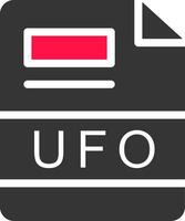 UFO Creative Icon Design vector