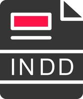 INDD Creative Icon Design vector