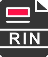 RIN Creative Icon Design vector