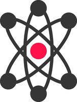Atom Creative Icon Design vector