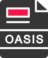 OASIS Creative Icon Design vector