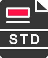 STD Creative Icon Design vector