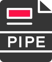 PIPE Creative Icon Design vector