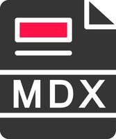 MDX Creative Icon Design vector