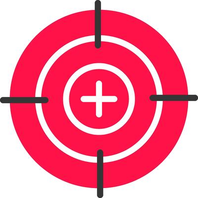 Crosshair Creative Icon Design