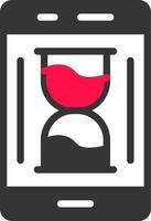 Time Tracker App Creative Icon Design vector