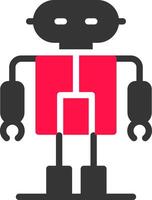 diseño de icono creativo robot vector