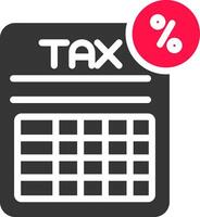 Tax Benefits Creative Icon Design vector