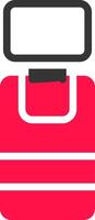 Self Service Terminal Creative Icon Design vector