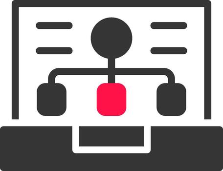 frente final desarrollo creativo icono diseño vector