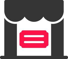 Ticket Office Creative Icon Design vector