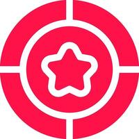 Target Creative Icon Design vector