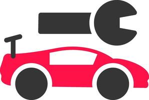 diseño de icono creativo de servicio de coche vector