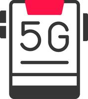 5G Creative Icon Design vector