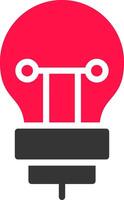 Bulb Creative Icon Design vector