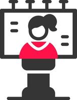 Billboard Creative Icon Design vector