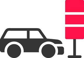 Taxi Signal Creative Icon Design vector