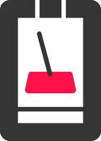 Cleaner Mobile App Creative Icon Design vector