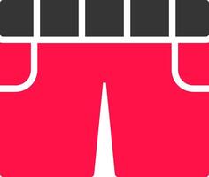 Pants Creative Icon Design vector