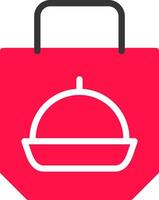 Food Delivery Creative Icon Design vector