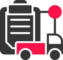 Logistic Creative Icon Design vector