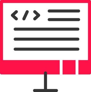 diseño de icono creativo de código vector