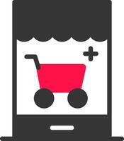 Personalized Web Store Creative Icon Design vector