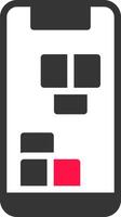 Mobile Gaming Creative Icon Design vector
