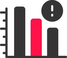 Recession Creative Icon Design vector
