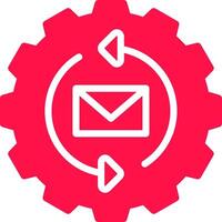 Marketing Automation Creative Icon Design vector