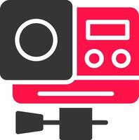 Action Camera Creative Icon Design vector