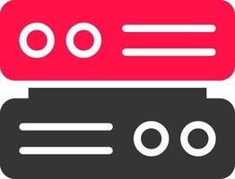 Server Creative Icon Design vector
