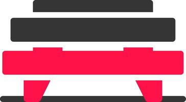 Bench Creative Icon Design vector
