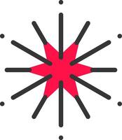 Star Creative Icon Design vector