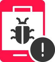 Bug Creative Icon Design vector