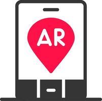 Ar Navigation Creative Icon Design vector