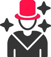 Magician Creative Icon Design vector