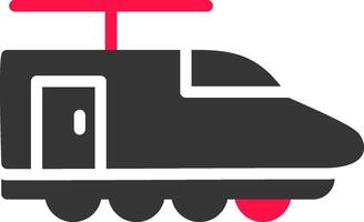 diseño de icono creativo de tren eléctrico vector