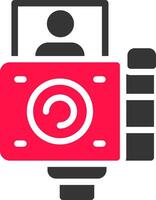 Vlogger Creative Icon Design vector