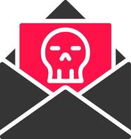 Blackmail Creative Icon Design vector