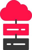 Cloud Storage Creative Icon Design vector