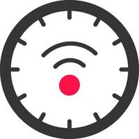 Smart Clock Creative Icon Design vector