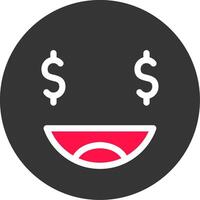 Greedy Creative Icon Design vector