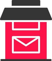 Postbox Creative Icon Design vector