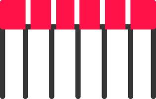 Comb Creative Icon Design vector