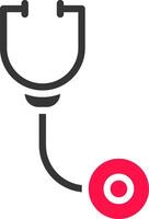 Stethoscope Creative Icon Design vector