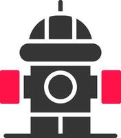 Fire Hydrant Creative Icon Design vector
