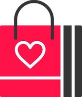 Bag Creative Icon Design vector