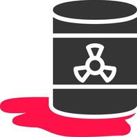 Toxic Waste Creative Icon Design vector