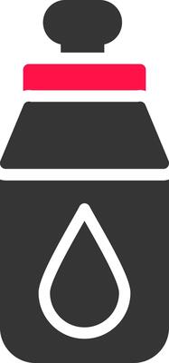 Water Bottle Creative Icon Design